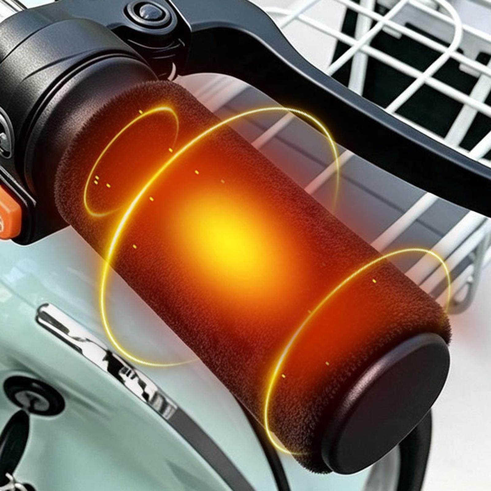 Handlebar Grip Heated - Isıtmalı Elcik Kılıfları, 3 Isı Seviyesi,