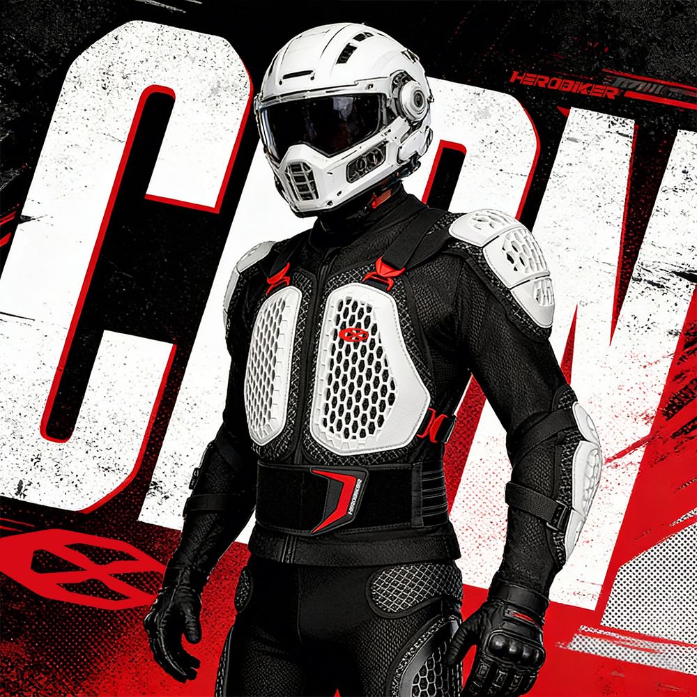 Motorcycle Gear Mens - Motosiklet Ceketi Erkek Biker Ceketi Zırh