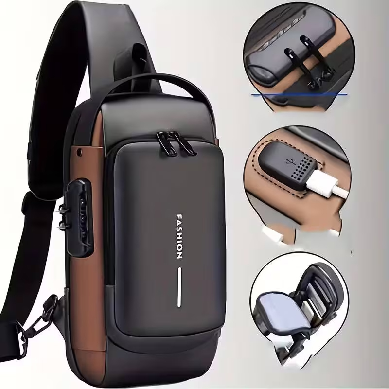Motorcycle Gear Backpack - Kilitlenebilir Fermuarlı Hırsızlığa Karşı Motosiklet Sırt