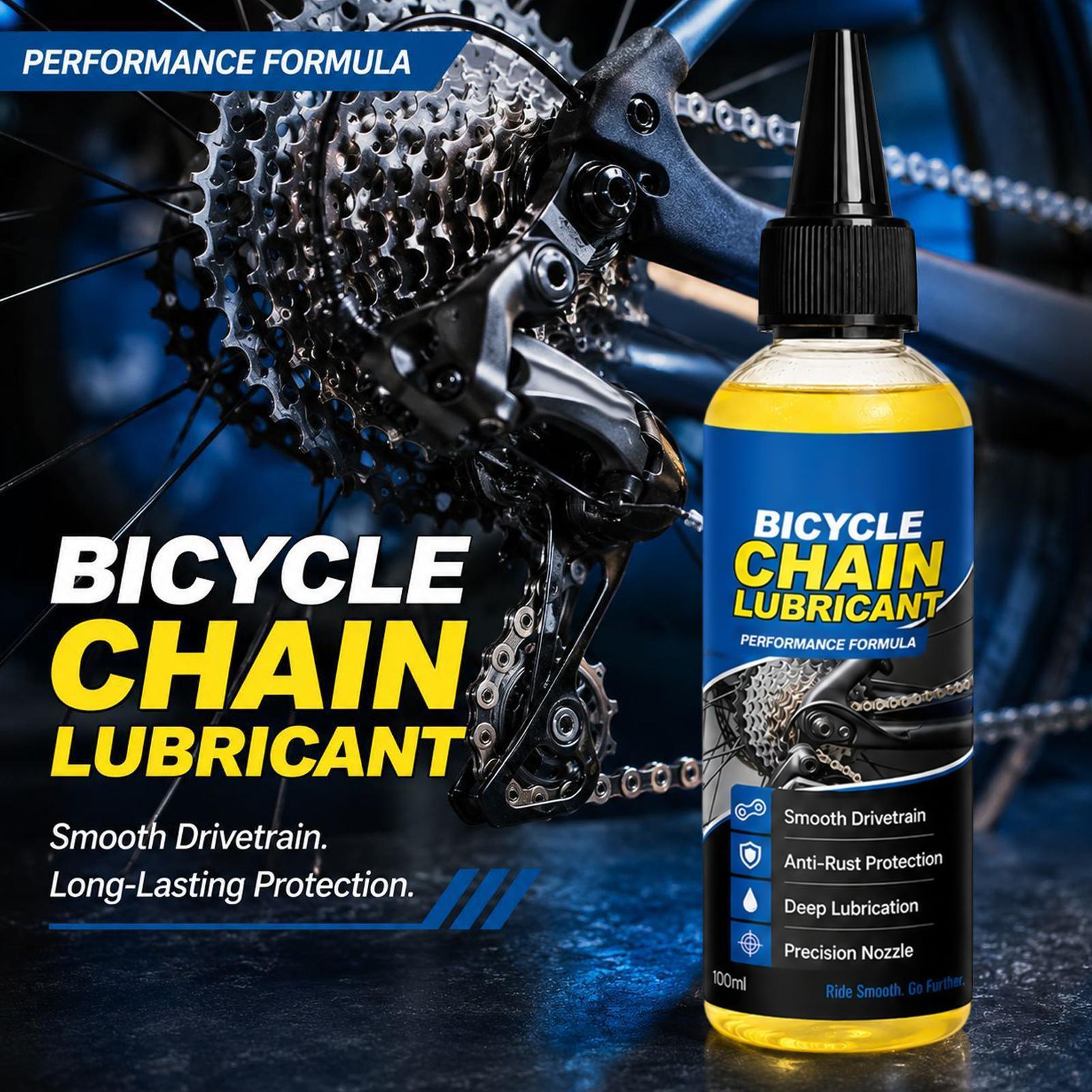 Motorcycle Gear Oil For Chain - Bisiklet Zinciri Yağı 100 ml, Uzun