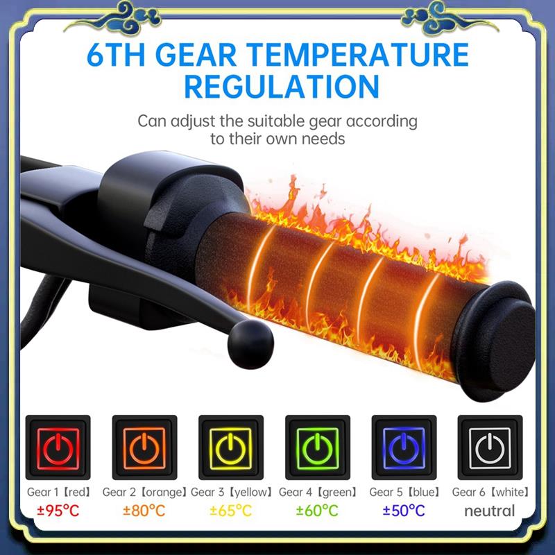 AU16-Motosiklet Isıtmalı Sapla - Handlebar Grip Heated incelemesi ve fiyatı